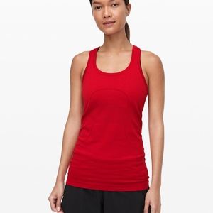 Lululemon Swiftly Tech Racerback Dark Red